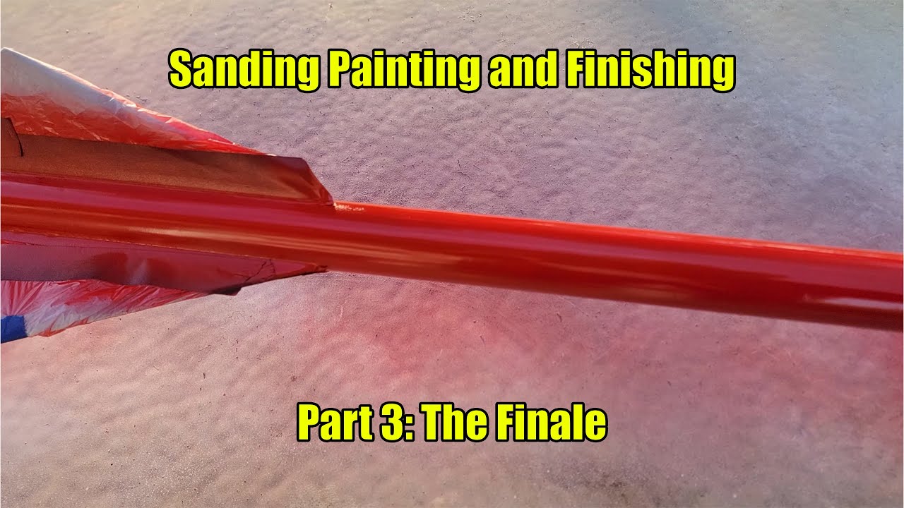 Sand Paint Finish Estes Hi-Flier XL Part 3 #rocket #painting
