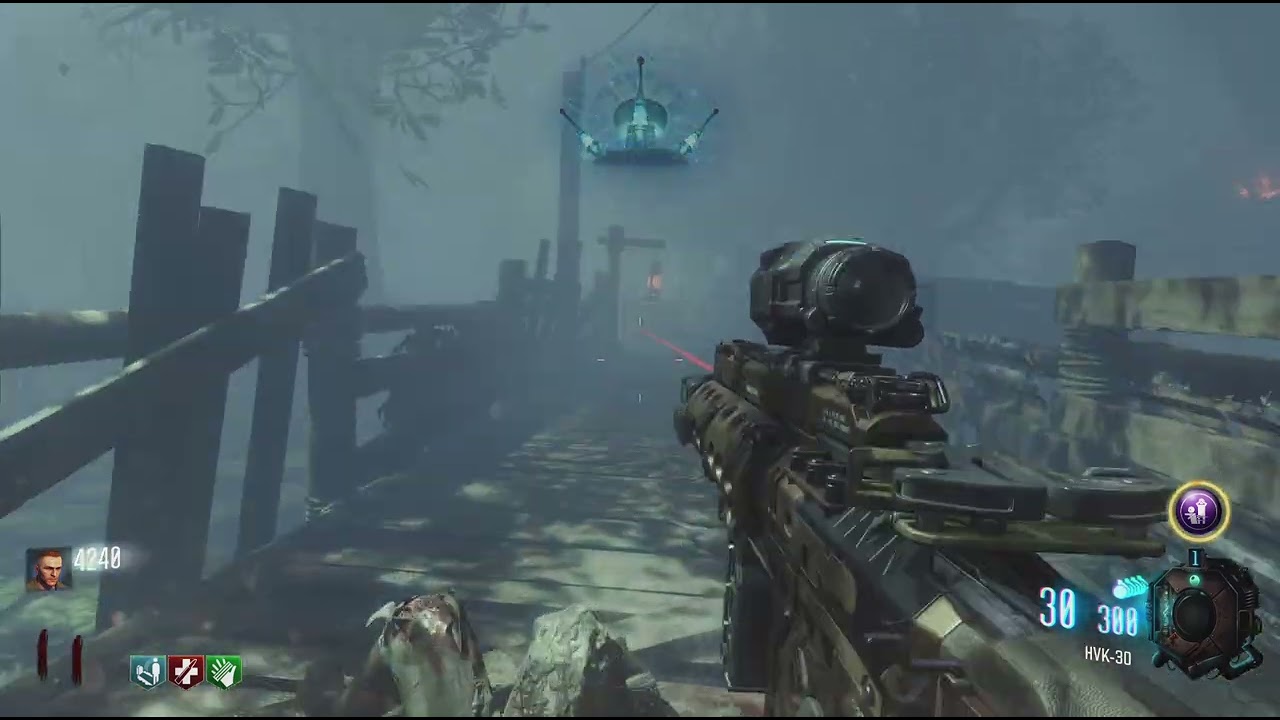 Playing Tag with zombies in the Jungle