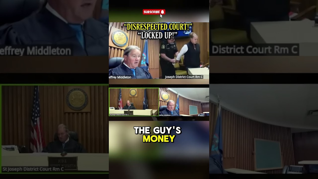 JUDGE SNAPS ON THIEF! 