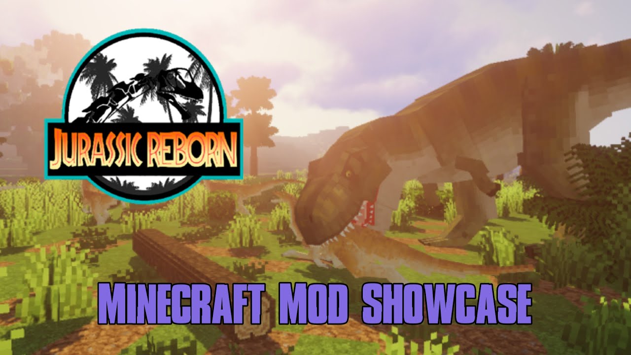 JurassiCrafts Clone Mod - Minecraft Mod Showcase (Jurassic Reborn Mod)