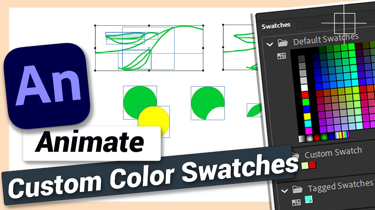 Create Custom Color Swatches | Adobe Animate CC Tutorial