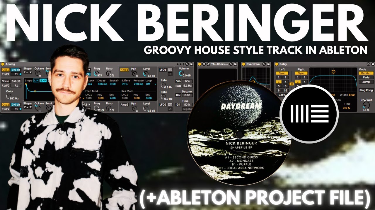 Nick Beringer Groovy House Music Style Track In Ableton (+ Project File).