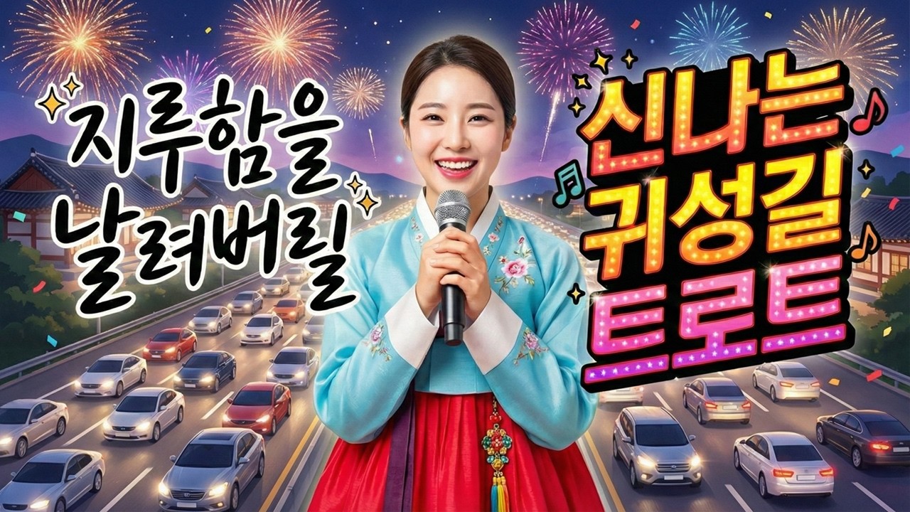 광고❌ 운전할 때 듣기 좋은 귀성길 노래♥️ ｜ 신나는 트로트 메들리 1시간