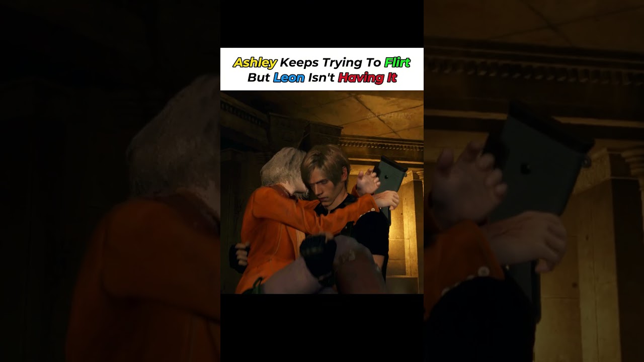 Что Эшли имеет в виду под этим? #residentevil #residentevil4