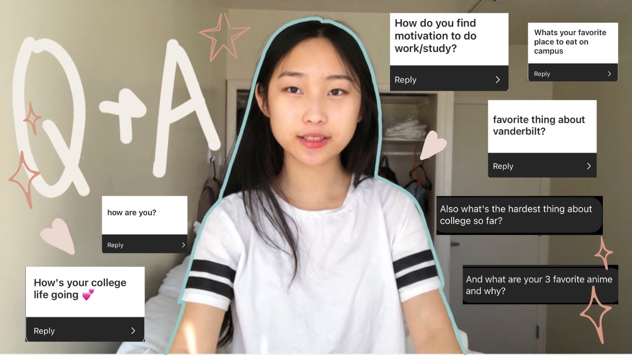 Q+A! motivation, favorites, what college and Vanderbilt are really like 👀