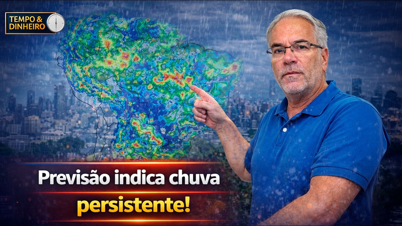 Chuvas com poucas tréguas no centro-norte e nordeste, veja a previsão de 17 a 23 de Março