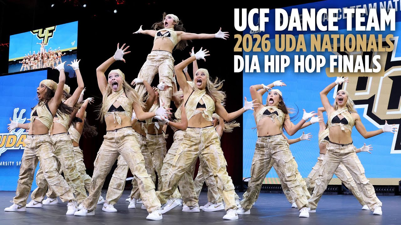 Танцевальная команда UCF // Финал национального чемпионата UDA по хип-хопу DIA 2026