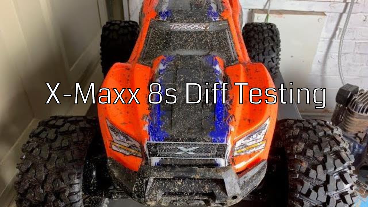 X-Maxx 50k Rear - 80k Front Diff Testing & Overfilled Diff Issues