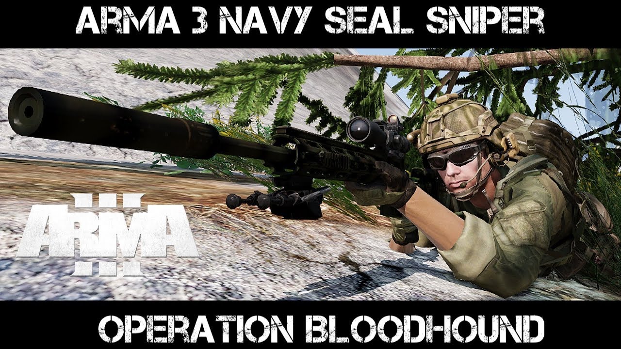 ArmA 3 Navy SEAL Sniper Gameplay - Operation Bloodhound