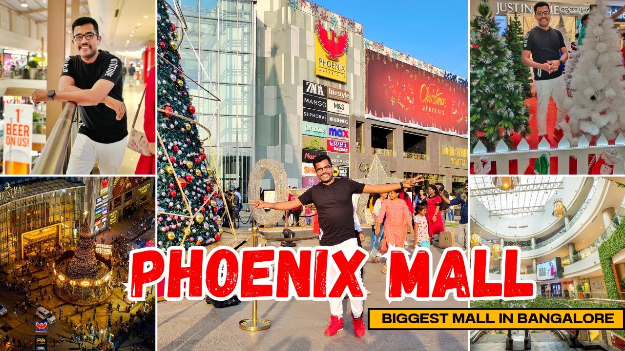 Phoenix Mall Bangalore || Biggest Mall in Bangalore || Phoenix Mall of Asia Bengaluru || Christmas