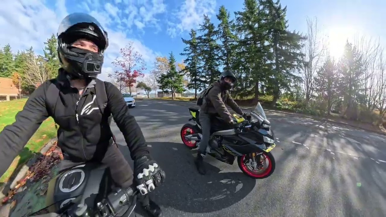 Riding the Aprilia RS660