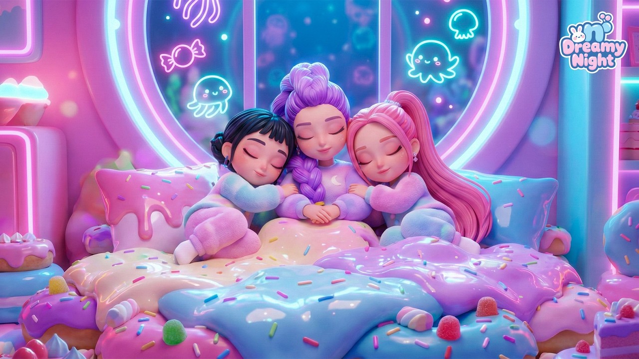 Спокойный сон за 3 минуты 💤 Нежные мелодии с Руми, Мирой и Зои | Kpop Demon Hunters