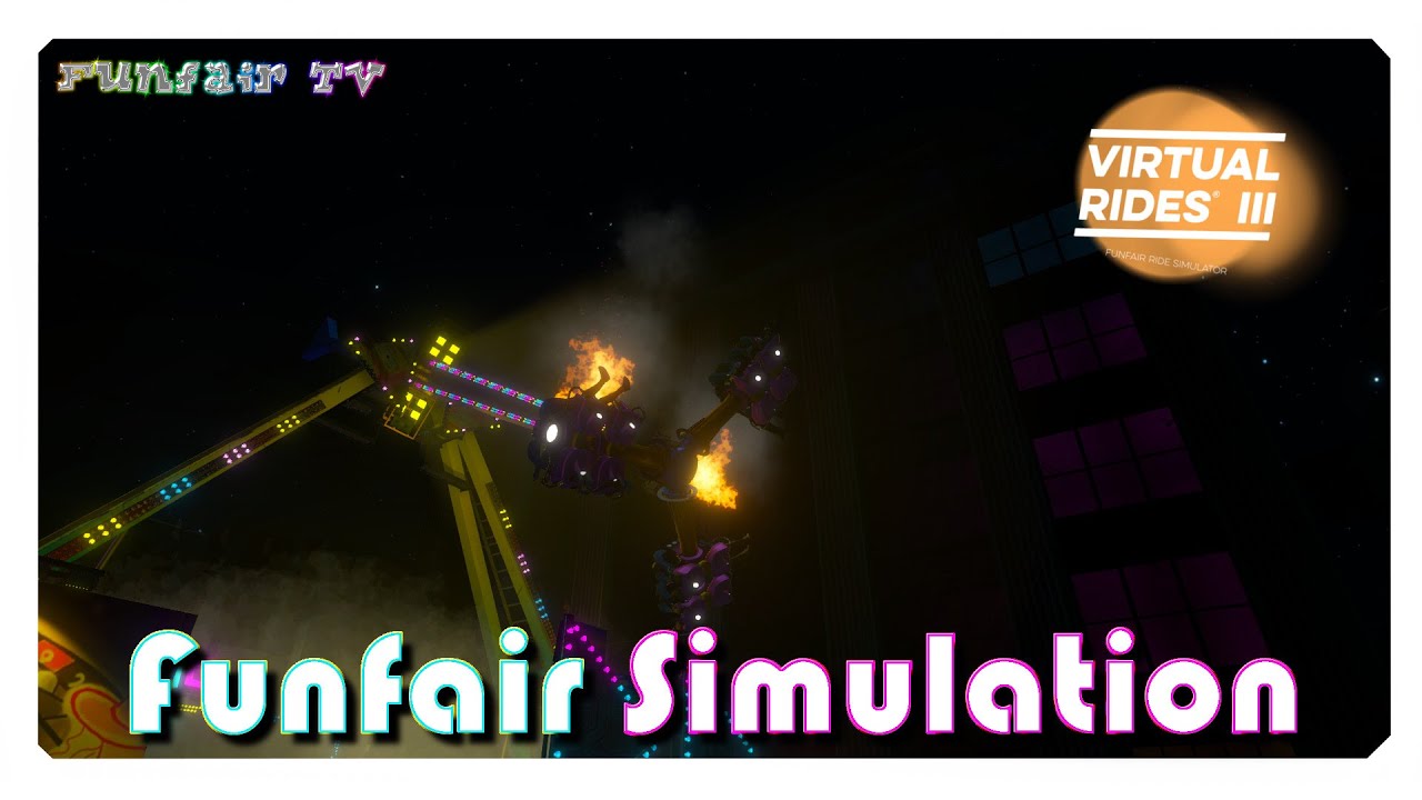 Funfair Simulation #31 || CASINO SWING || Virtual Rides 3