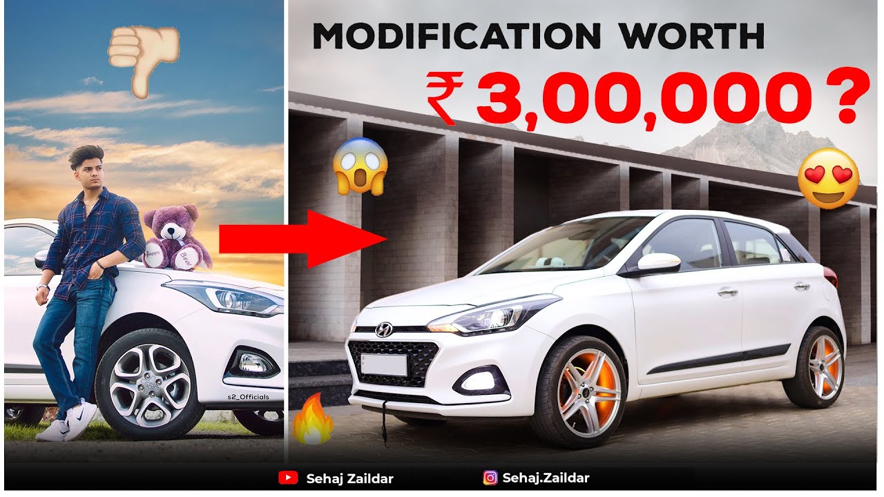 My Car Got Completely Modified | Hyundai i20 Modifications | Sehaj Zaildar