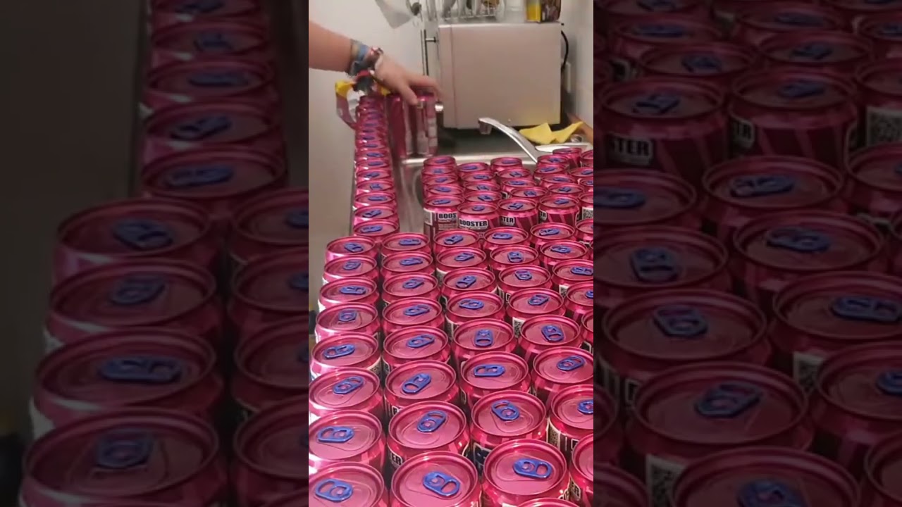 200 Dosen BOOSTER ENTSORGEN 😂 | Tanzverbot #shorts
