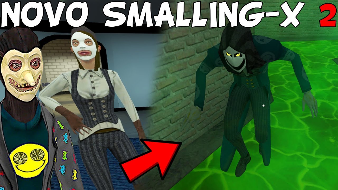 JOGANDO O NOVO JOGO DO CHEFE ROBÔ DO MAL!! - JOGO INCRÍVEL!! - Smilling-X Corp 2 (JOGO DE TERROR)