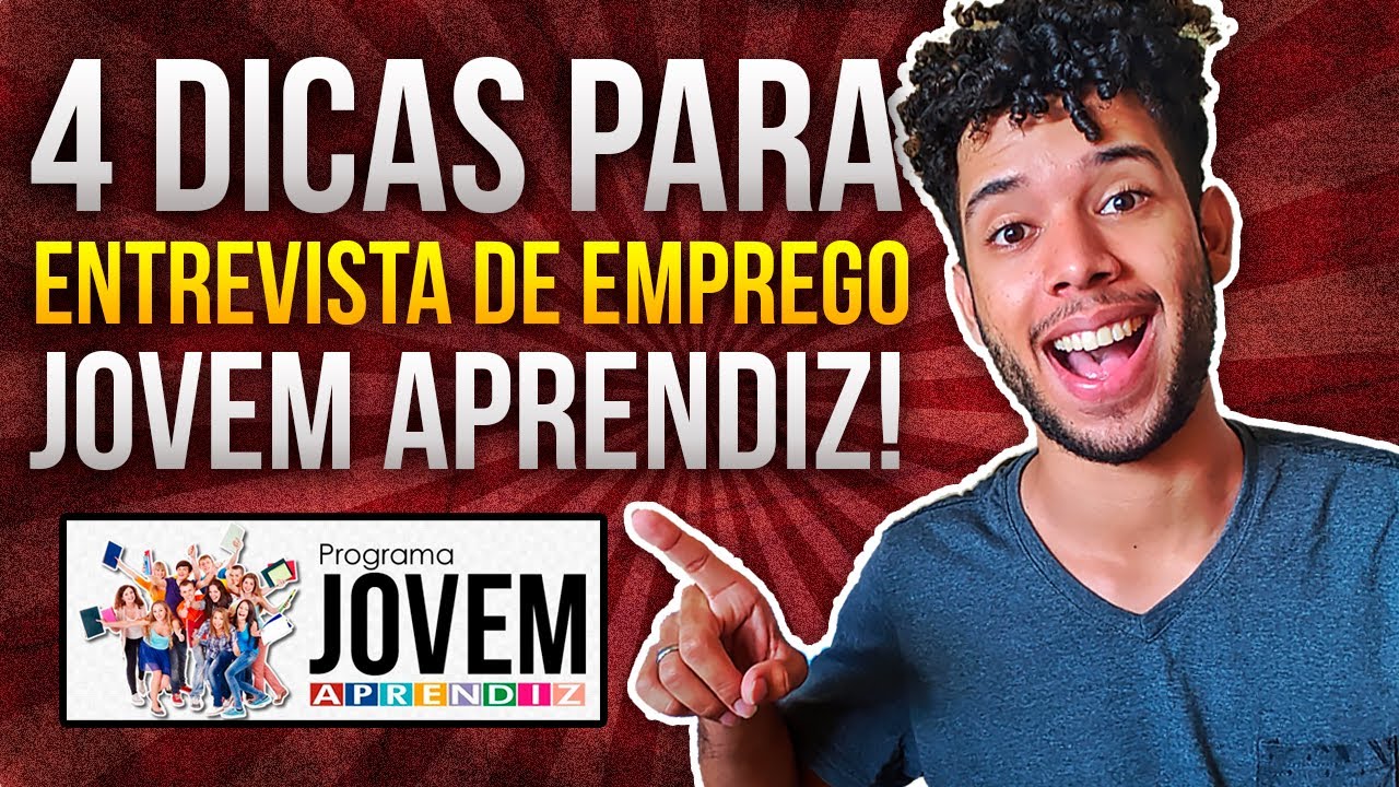 Como se sair bem na ENTREVISTA de EMPREGO do JOVEM APRENDIZ?? 🤔📝 | Atualizado 2021!