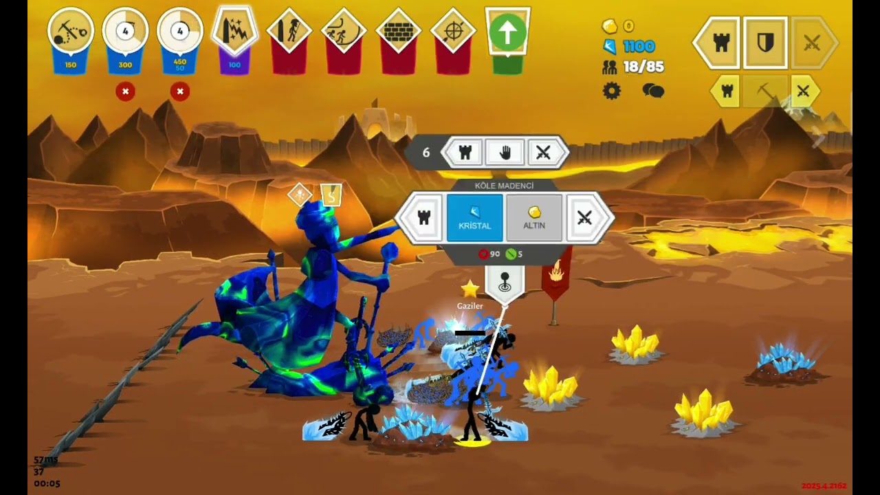 @GazilerYT İLE KULE SPAM|Stick war:saga
