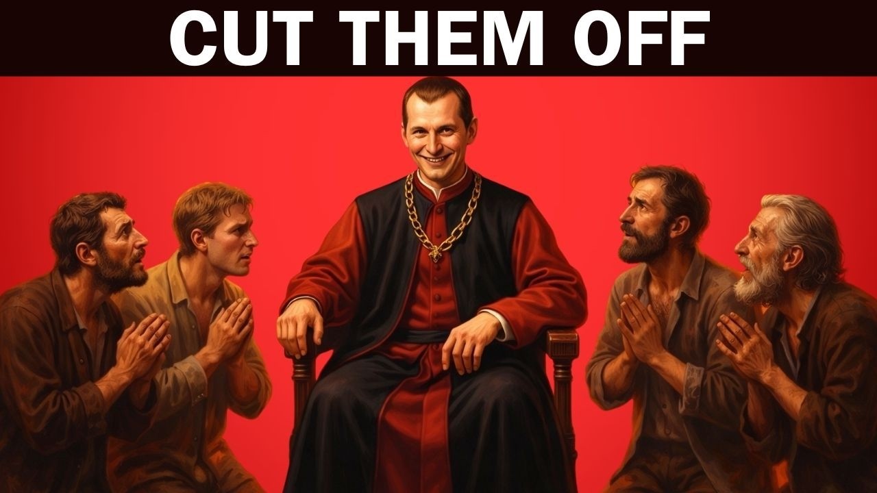 Stop Helping These 6 Types of People, Or You’ll Lose Yourself — Machiavelli 