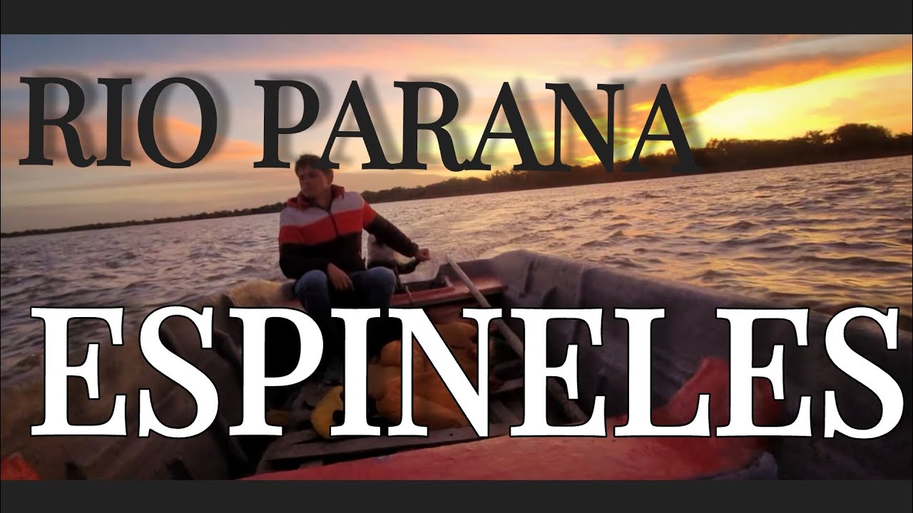 Pesca artesanal con #espinel en el #rioparana