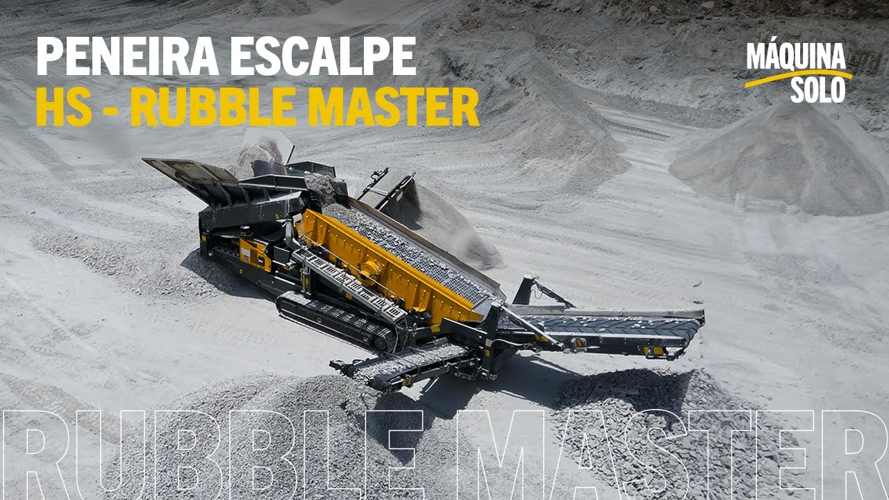 Peneira Escalpe | HS - Rubble Master