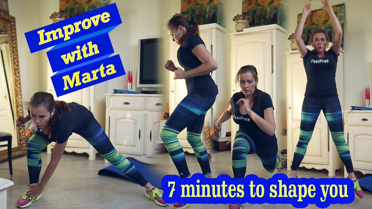 7 minutes to shape you - Improve with Marta