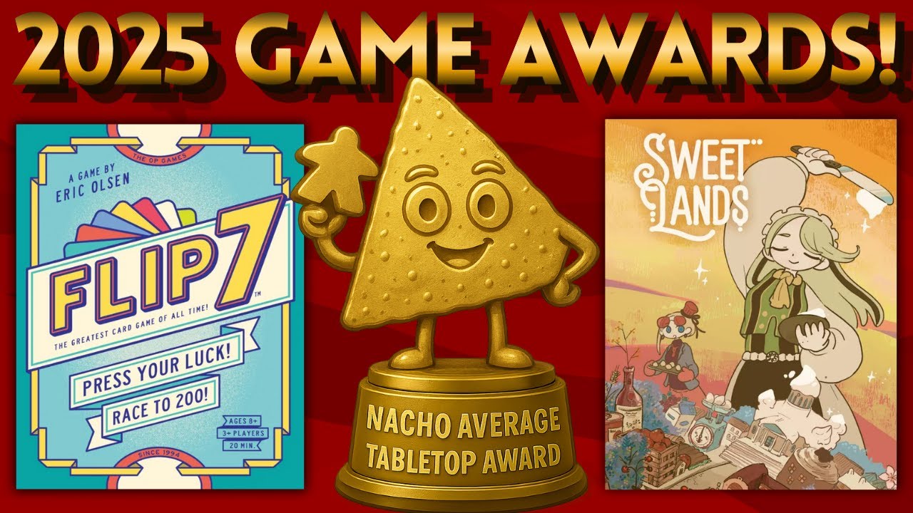 Награды Nacho Average Tabletop Awards 2025!