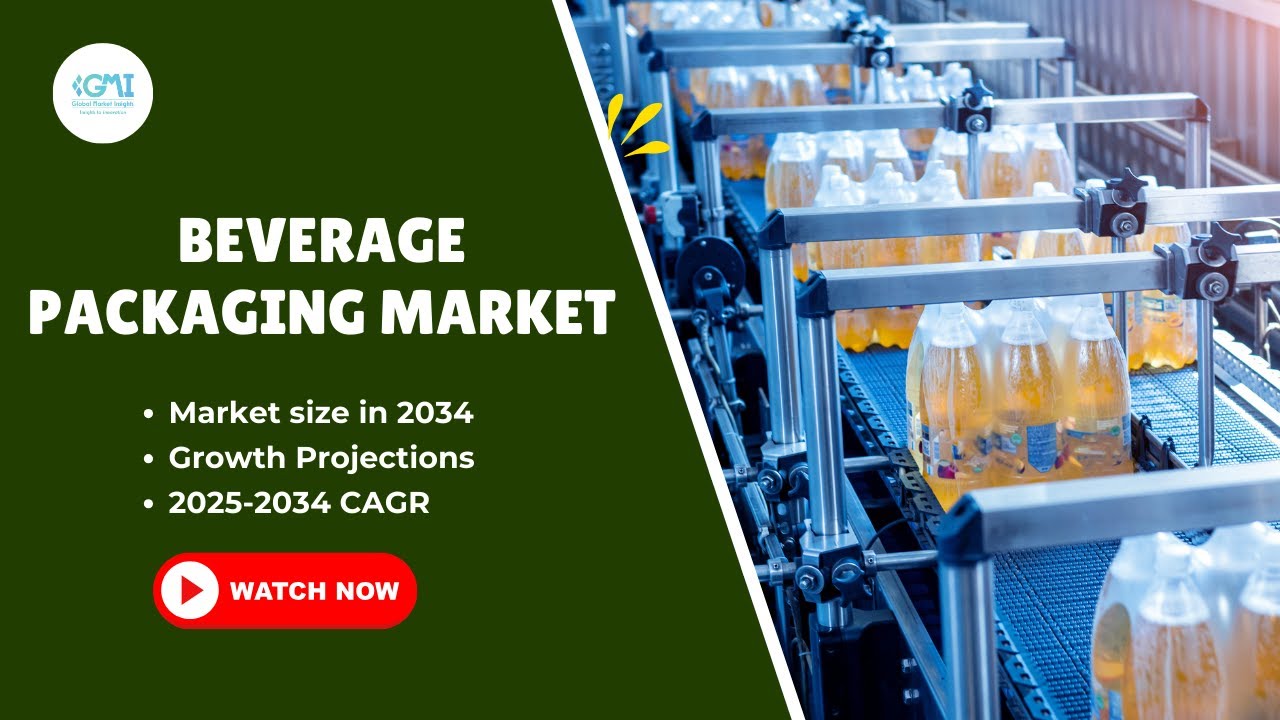 Beverage Packaging Market Statistics, 2025-2034 | Global Market Insights | Industry Forecast