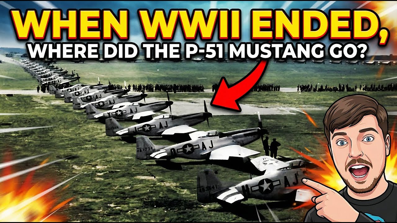 The Second Life of the P-51 Mustang After World War II