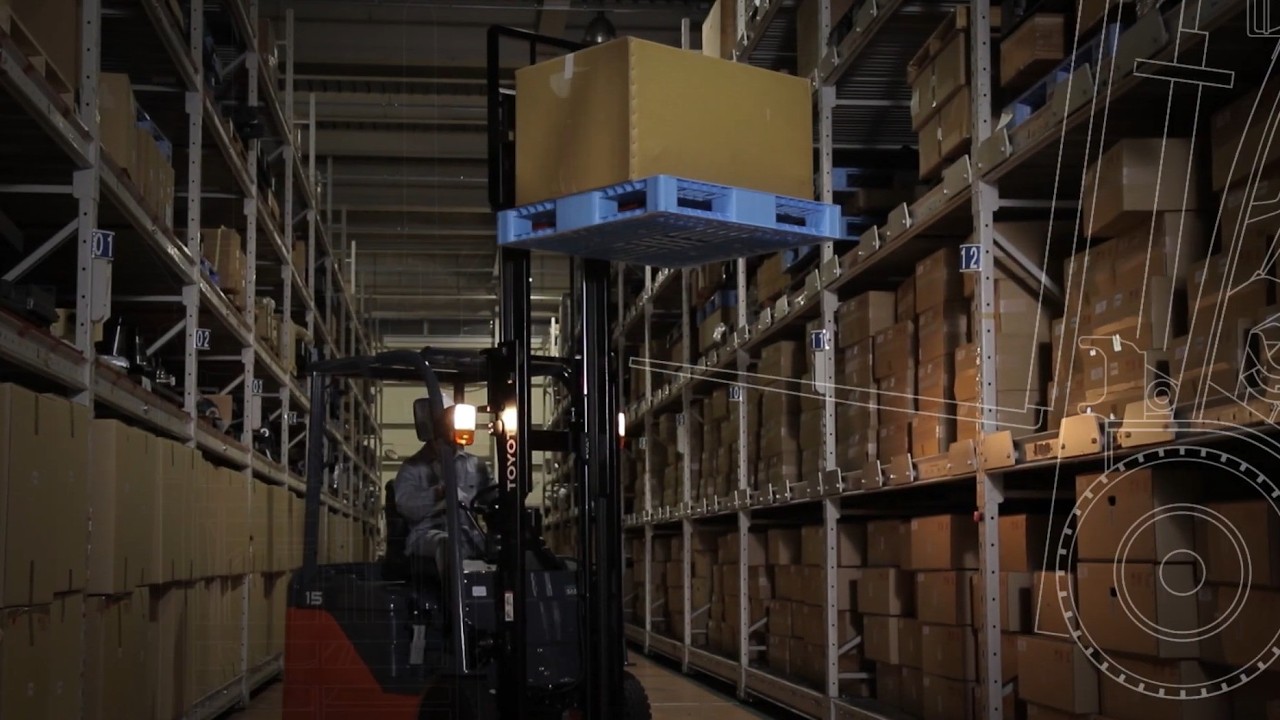 TOYOTA Forklift [SAS] System of Active Stability All Function Features