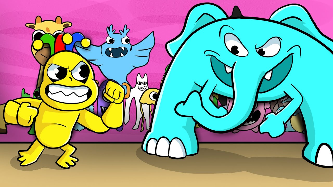 COACH PICKLES & JACKIE JOKE... GARTEN OF BANBAN CHAPTER 3 Characters