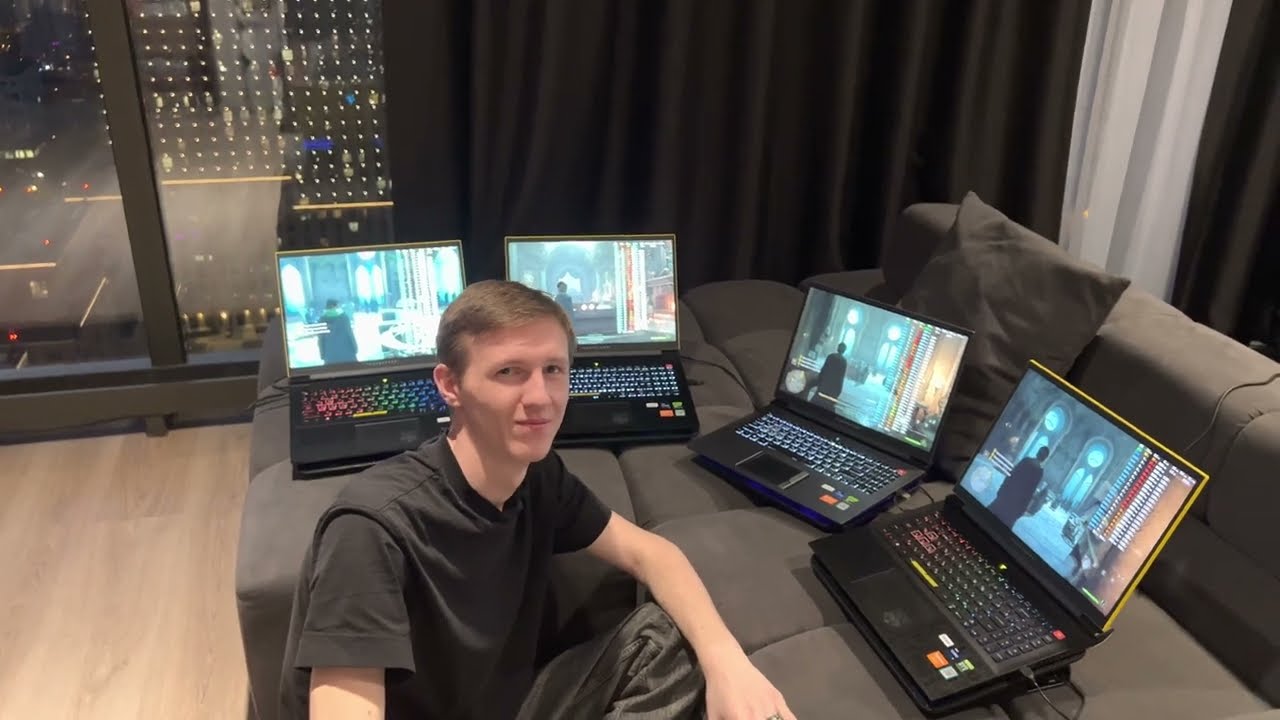 Сравнение ноутбуков Thunderobot ZERO RTX 4060 vs 4070 vs 4090 vs 3070Ti