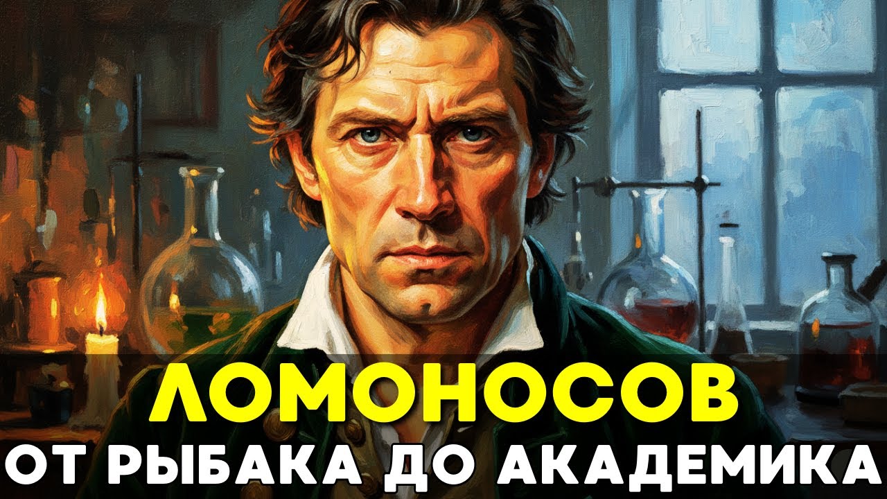 ЛОМОНОСОВ: Как неграмотный сын рыбака взломал систему и создал русскую науку?📜История