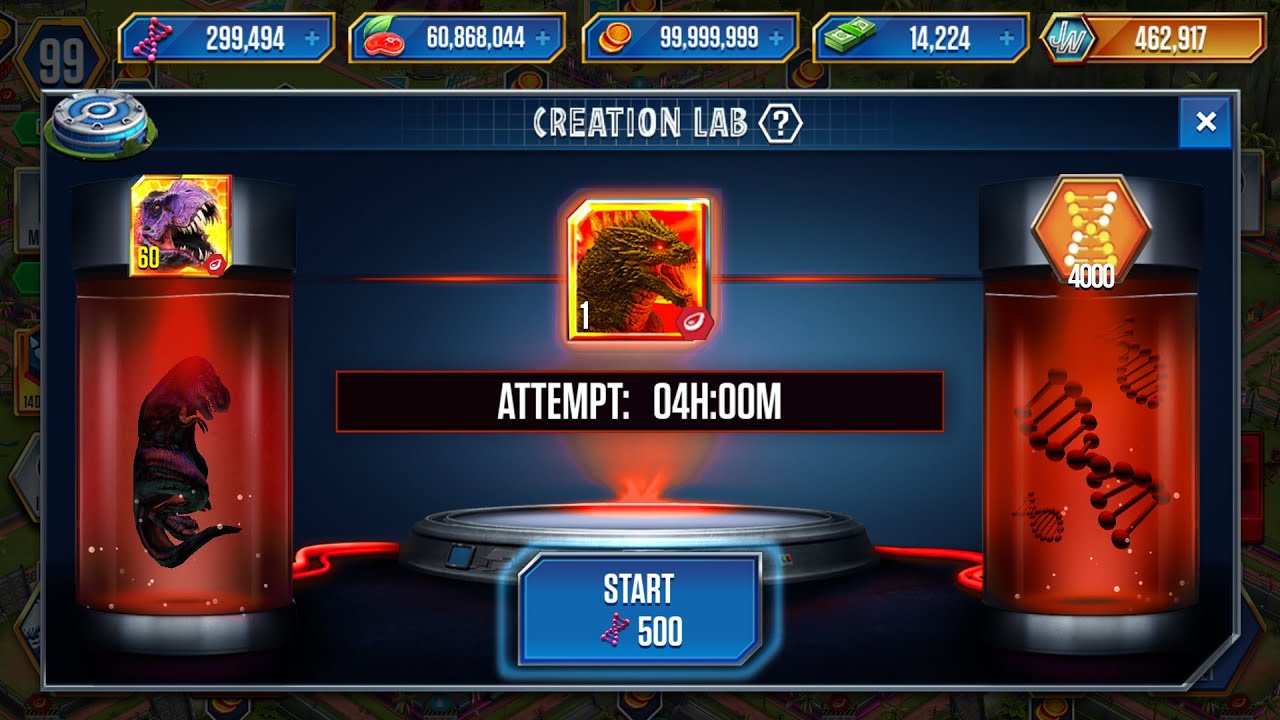 BOSS X LAB HYBRIDS in JURASSIC WORLD THE GAME SOON?!!?!?