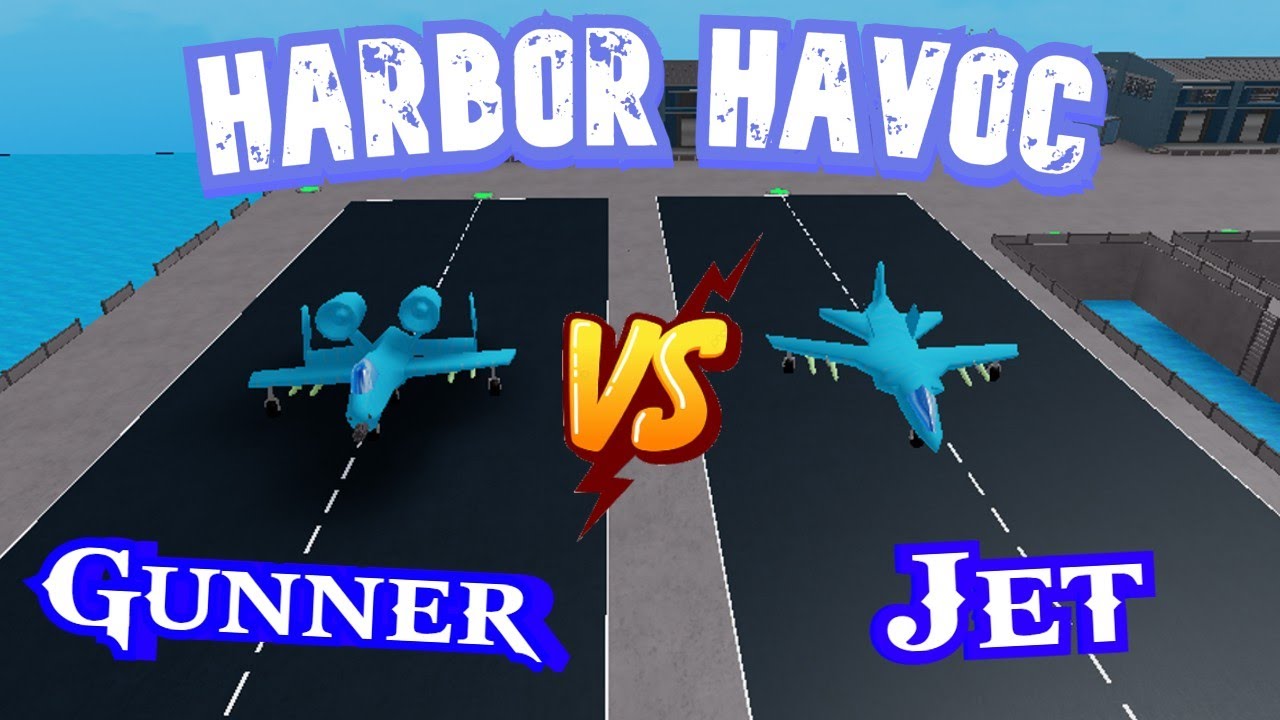 harbor havoc: gunner vs jet