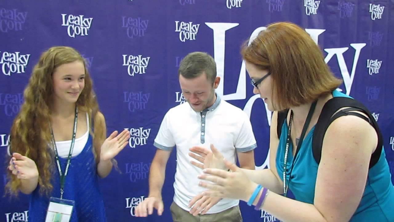 LeakyCon2013 Devon Murray (Seamus Finnegan) Learning The Cup Song