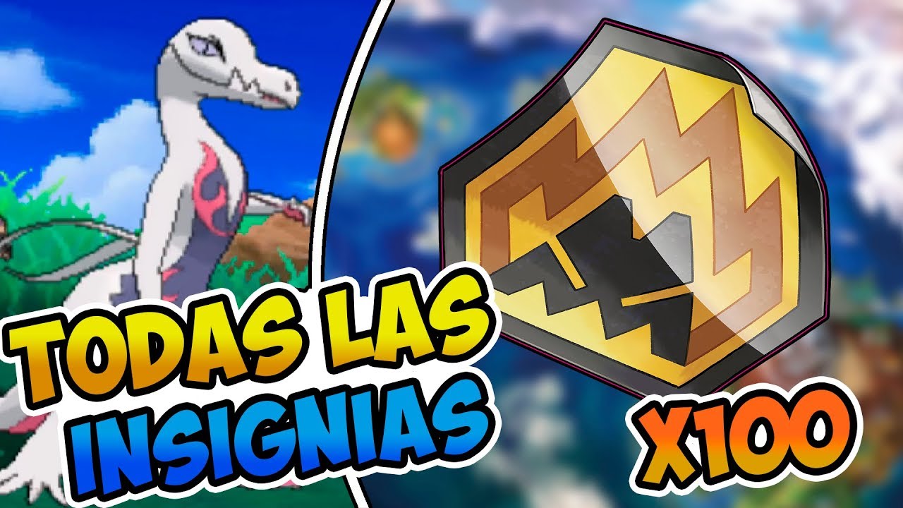 TODAS LAS DOMINSIGNIAS de POKÉMON ULTRASOL y ULTRALUNA - 100 INSIGNIAS de POKÉMON DOMINANTES