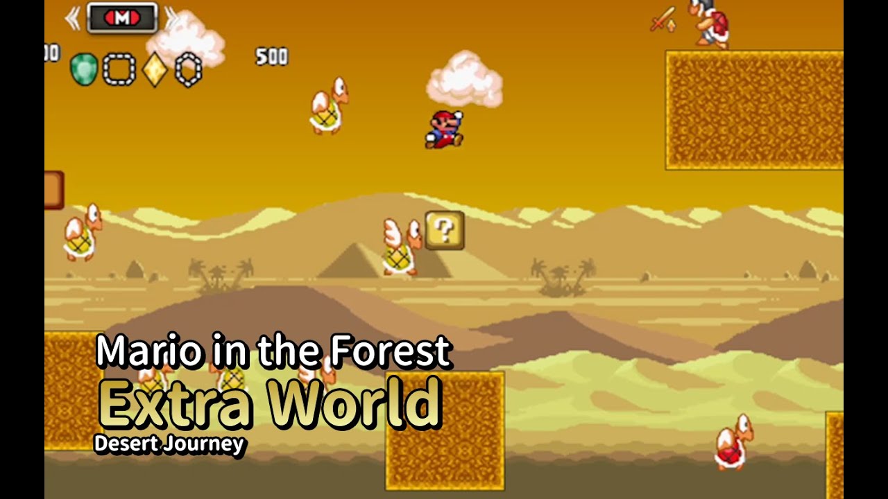 Mario in the Forest · Desert Journey Walkthrough