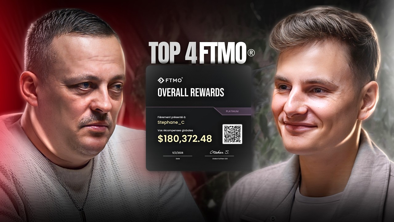 Élite du Trading Stéphane : Les Secrets du Trader Numéro 4 mondial FTMO