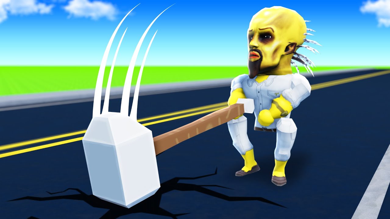 Я тайно обновил его игру Roblox..