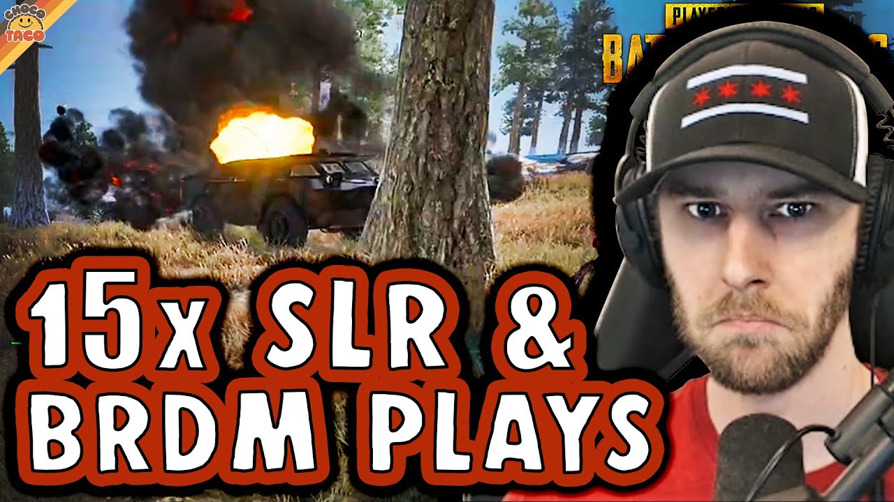 15-кратный SLR и сумасшедшие игры с BRDM при участии Halifax и Alisa — геймплей chocoTaco PUBG Sq...