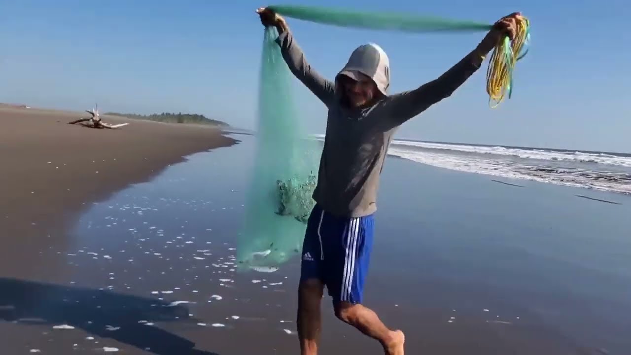 La pesca es lo mejor más cuando se agarra así 