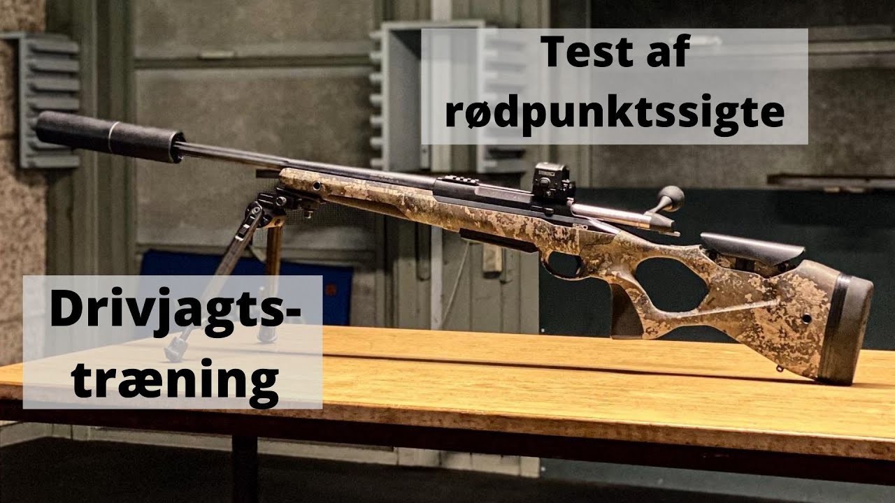 Jagt Vlog EP.4 Drivjagtstræning - Test af rødpunktssigte