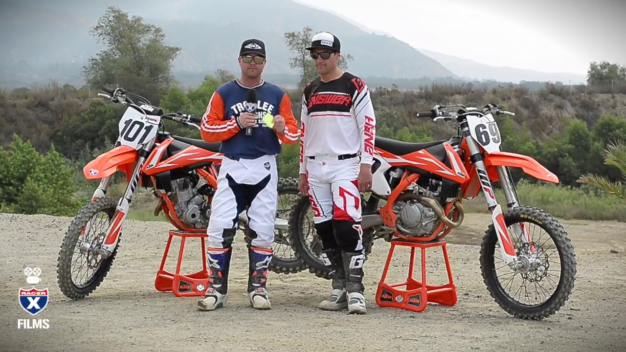 Racer X Films: 2018 KTM 350 and 450 Intro