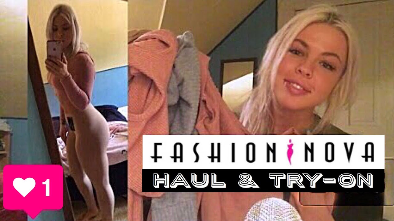 ASMR Fashion Nova Haul & Try-On