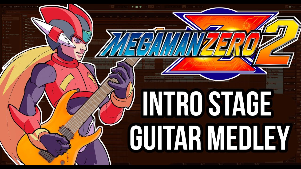 Megaman Zero 2 - For Endless Fight II/Departure/Crash II Medley (feat. pixelseph)