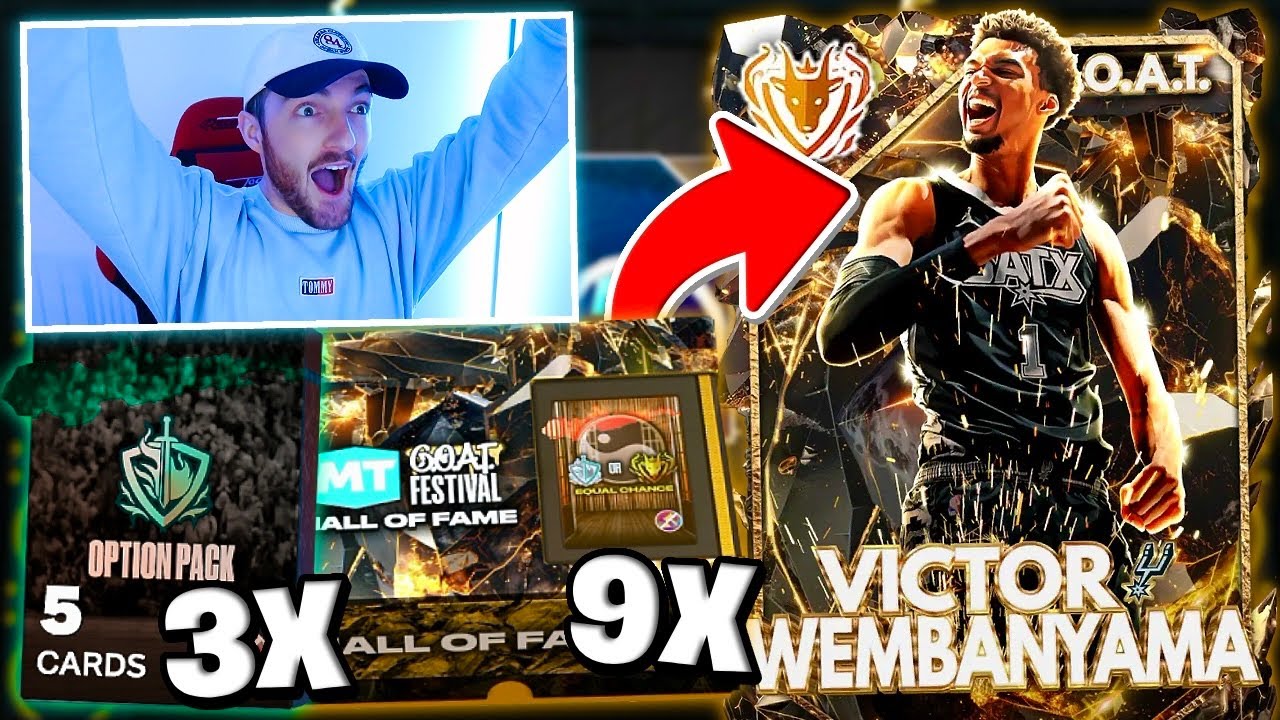 He Pulled GOAT WEMBY!!! Reaction to 9 HOF Boxes Pack Opening!