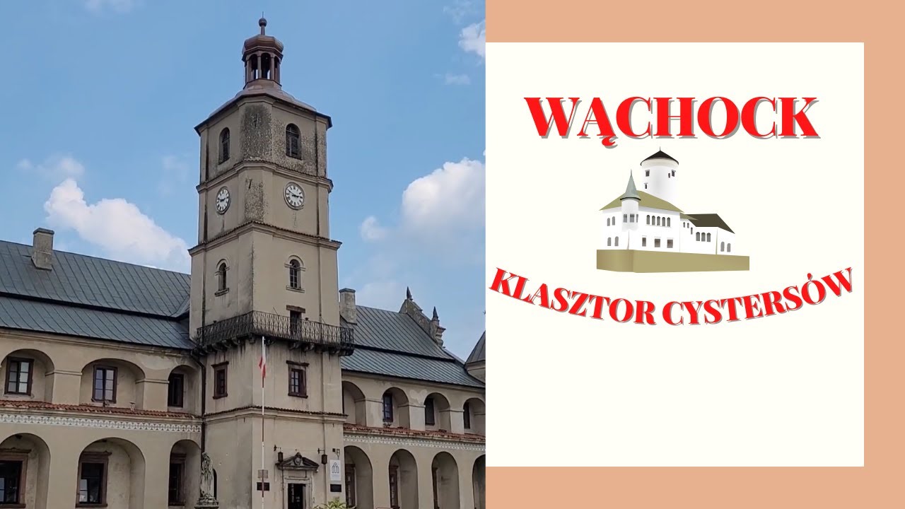 🇵🇱 WĄCHOCK - KLASZTOR CYSTERS&Oacute;W - ŚWIĘTOKRZYSKIE #podr&oacute;że #świętokrzyskie #polska #zwiedzamy #drone