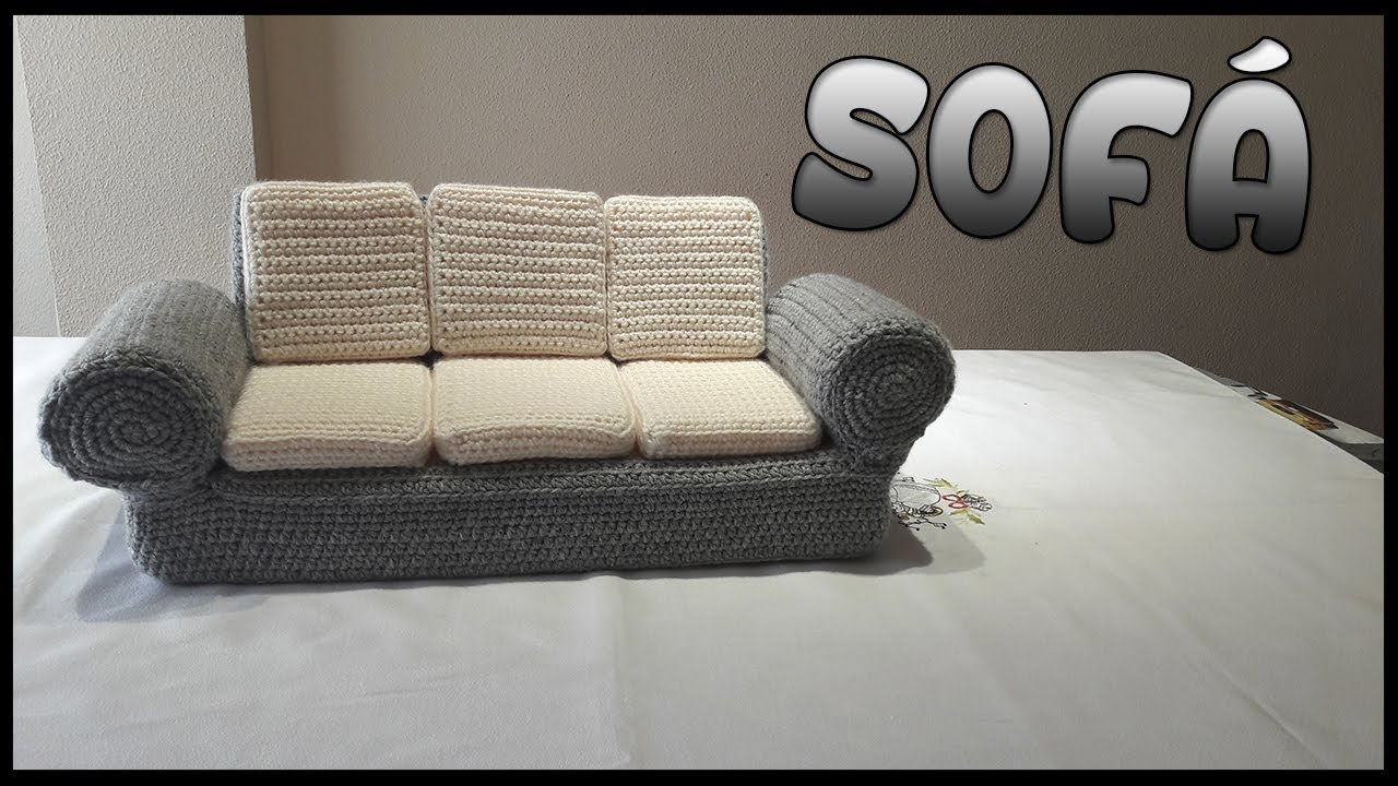 Sofá a crochet