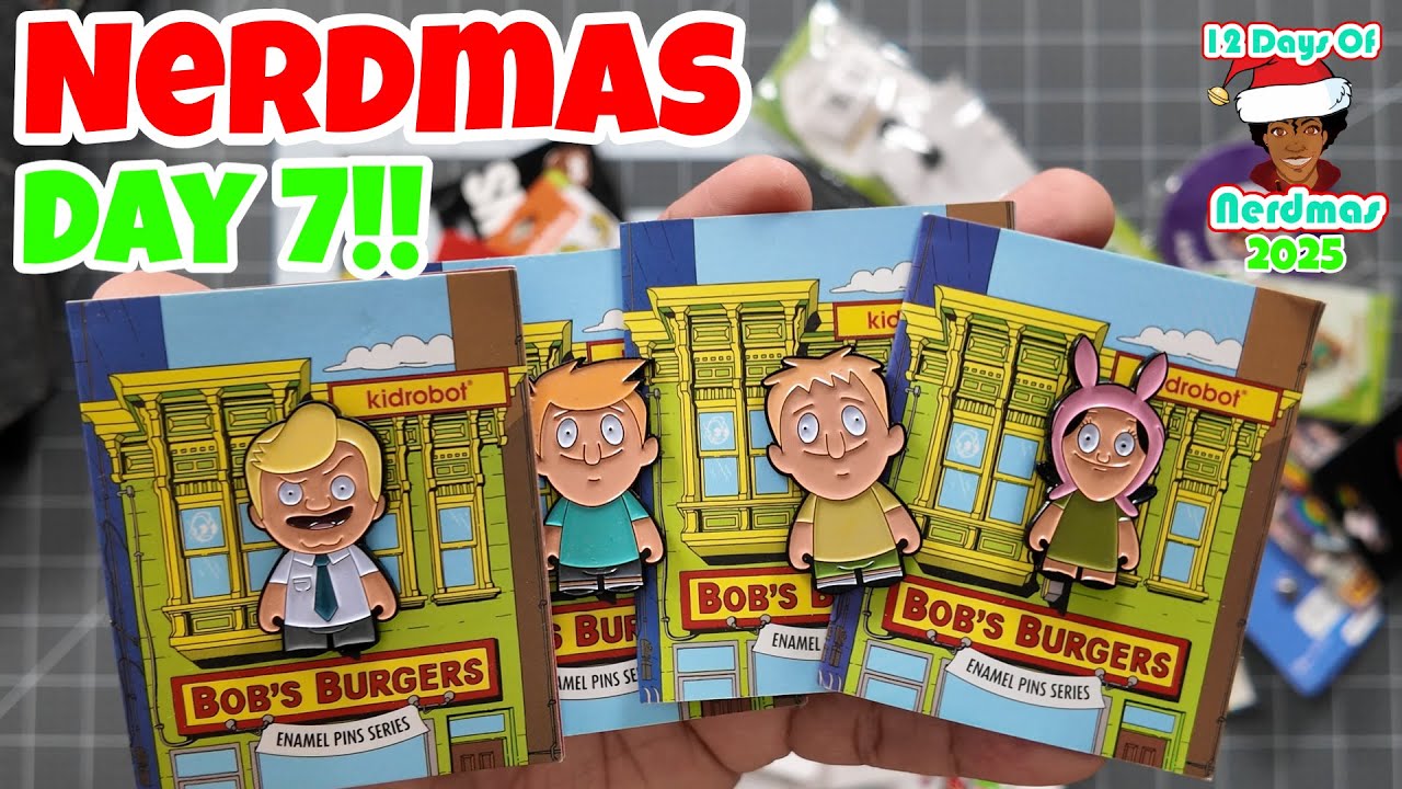 My Cartoon Themed Enamel Pin Collection!  |  Nerdmas Day 7